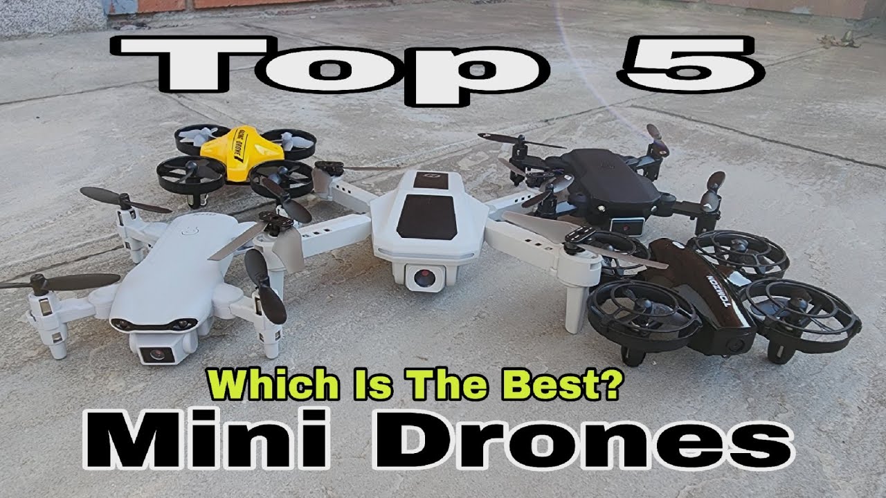 5 Best Mini Drones from Amazon! Holy Stone HS430, 4DRC V9, Tomzon A24W, Kodomo F02, Atoyx AT-66C