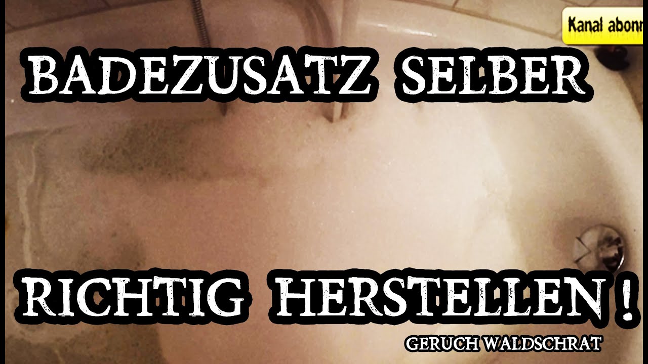 Badezusatz selber machen! DIY Badezusatz!