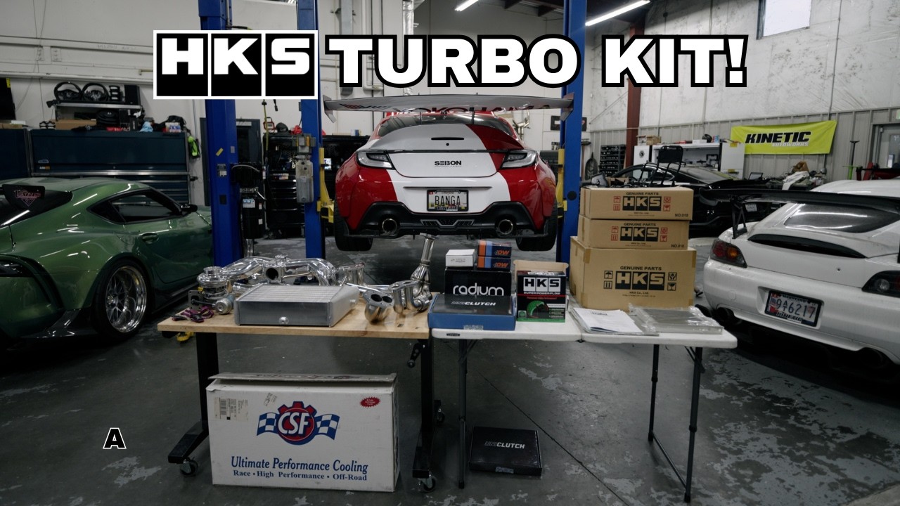 Установка HKS Turbo KIt на мой BRZ/GR86! + T51R Mod, P3 Guage и многое другое!