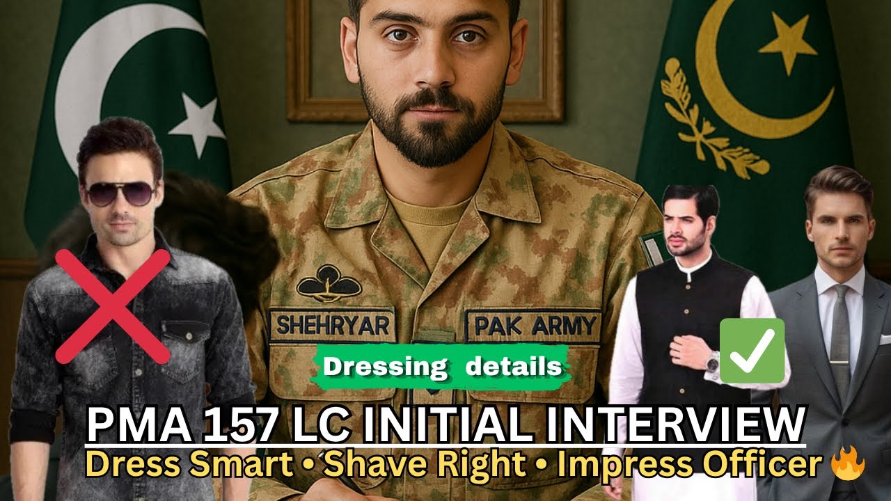 Perfect Dressing for PMA 157 LC initial Interview 💥 | Must Watch Before Going