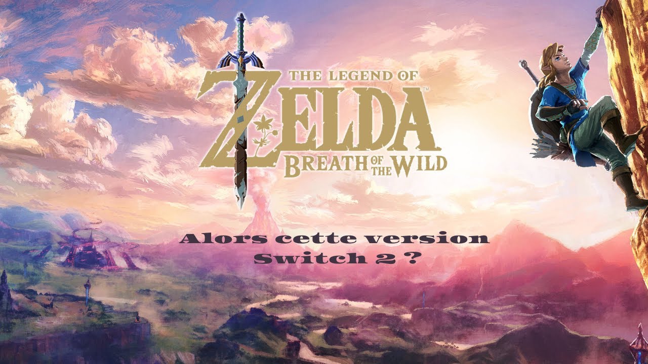 Test de la game cube et de Zelda Breath of The Wild  sur Nintendo Switch 2