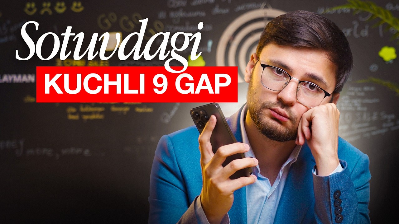 Sotuvchilar SIZDAN yashirayotgan 9 gap
