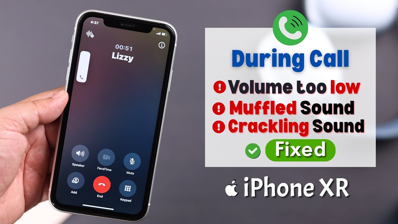 Cichy lub stłumiony dźwięk podczas rozmowy na iPhonie XR? &mdash; Jak to naprawić!