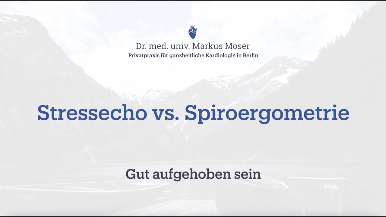 Stressechokardiografie, Spiroergometrie und Belastungs-EKG im Vergleich