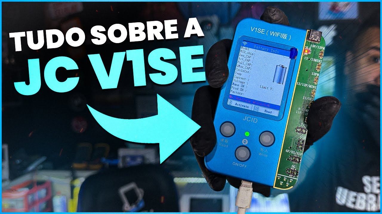 JC V1SE O Que É, Pra Que Serve e Como Usar do Jeito Certo no Conserto de Celular! (Vídeo Atualizado)