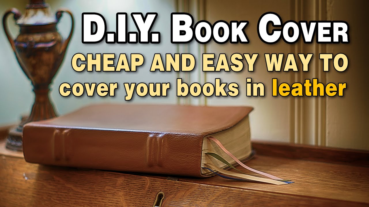 Leather Bible Recover - no binding skill needed!