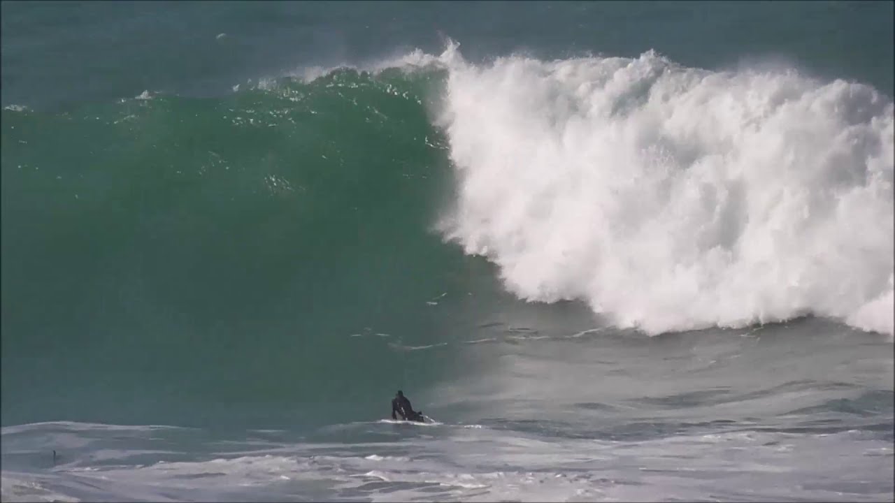 Cribbar Newquay. Surfing big waves Cornwall 27 02 2021
