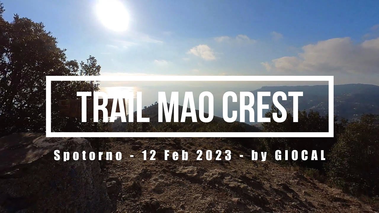 Spotorno eMTBing - Trail Mao Crest