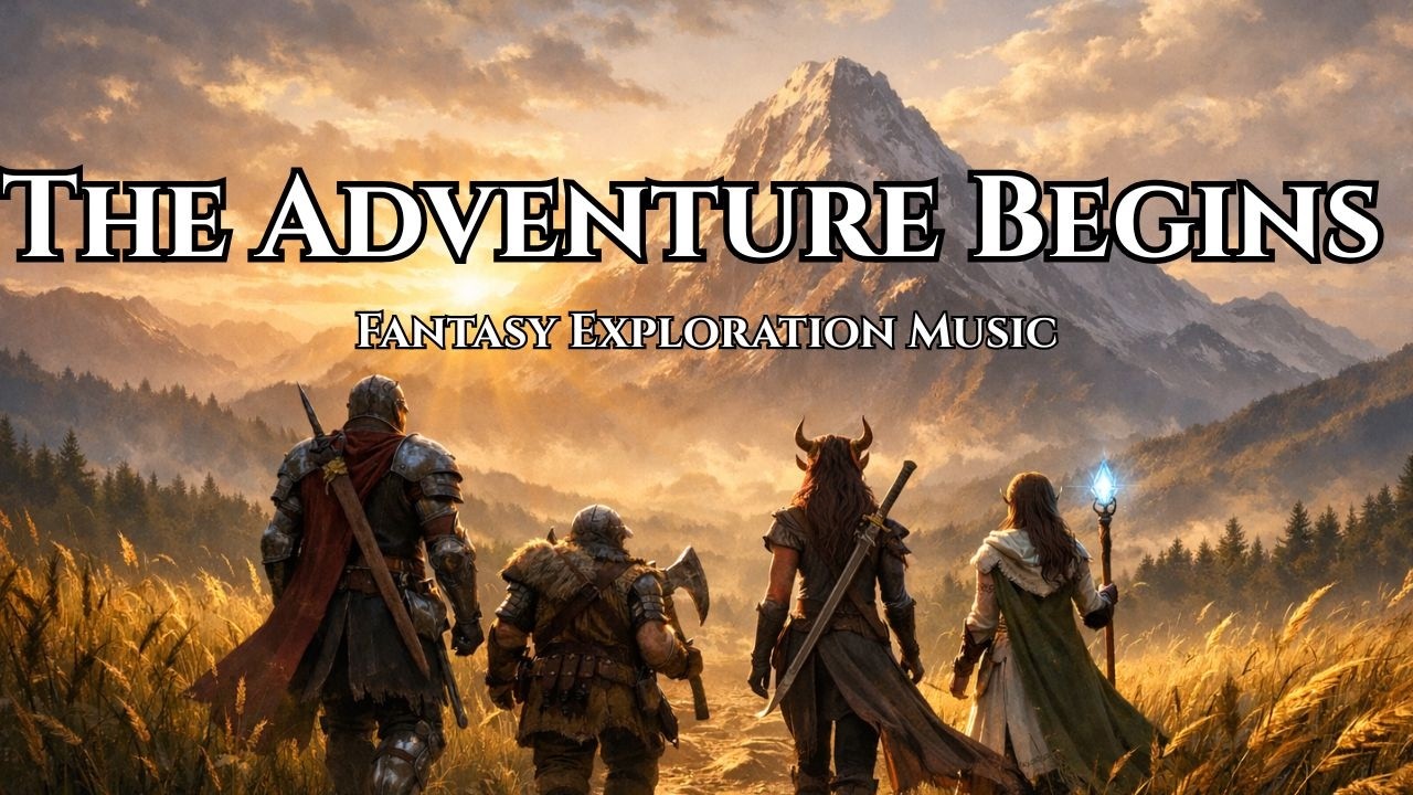 The Adventure Begins | D&D/TTRPG Music | 1 Hour Ambience