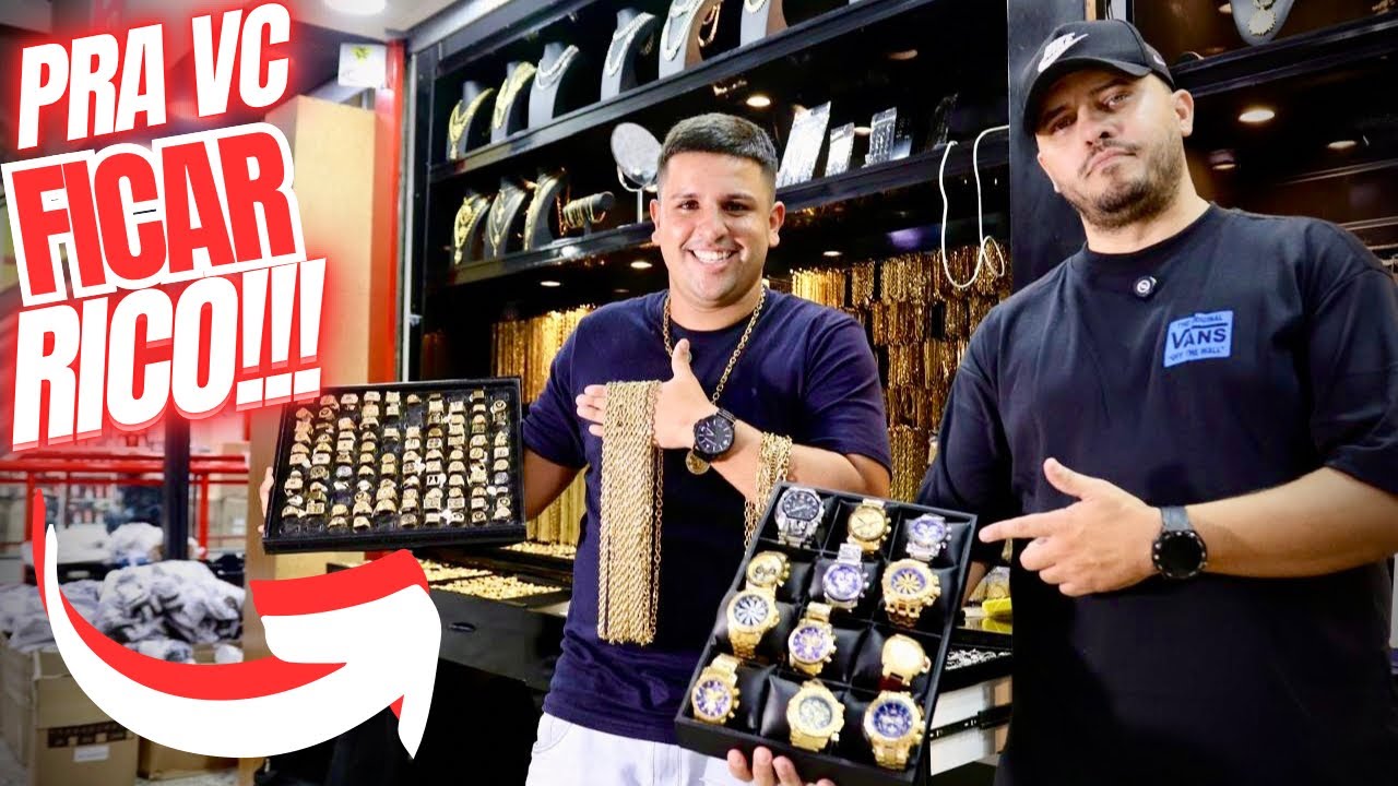 🔥💍FORNECEDOR DE RELÓGIOS E CORRENTES COM O MENOR VALOR DO BRÁS! E O MELHOR TEM BRINDE PRA VCS! #brás