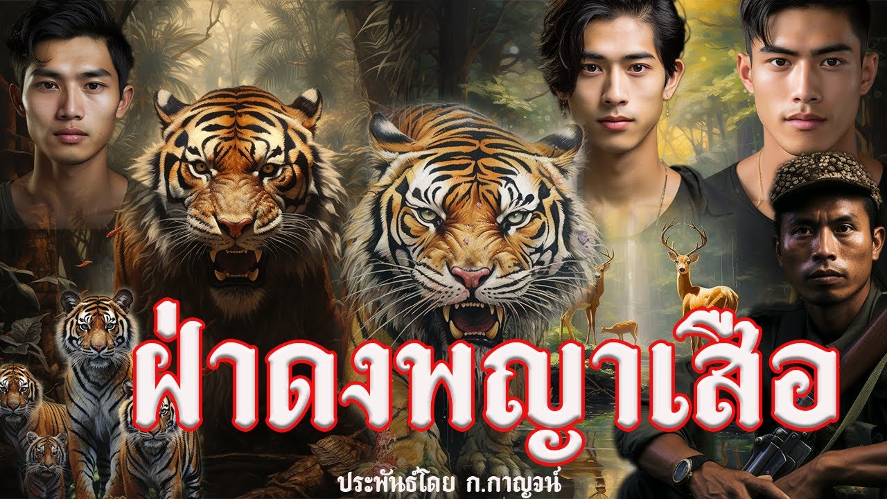 ฝ่าดงพญาเสือ ประพันธ์โดย ก.กาญจน์