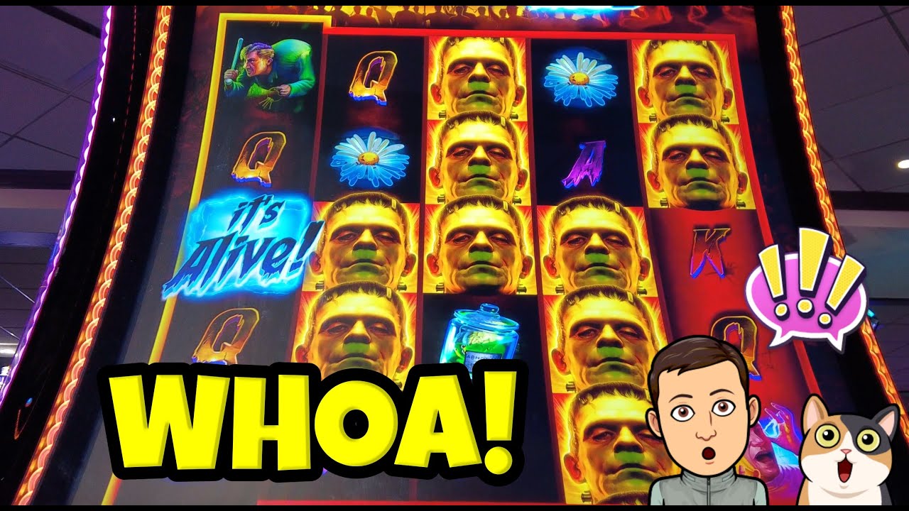 IT'S ALIVE! Lets have some fun on Frankenstein slot!