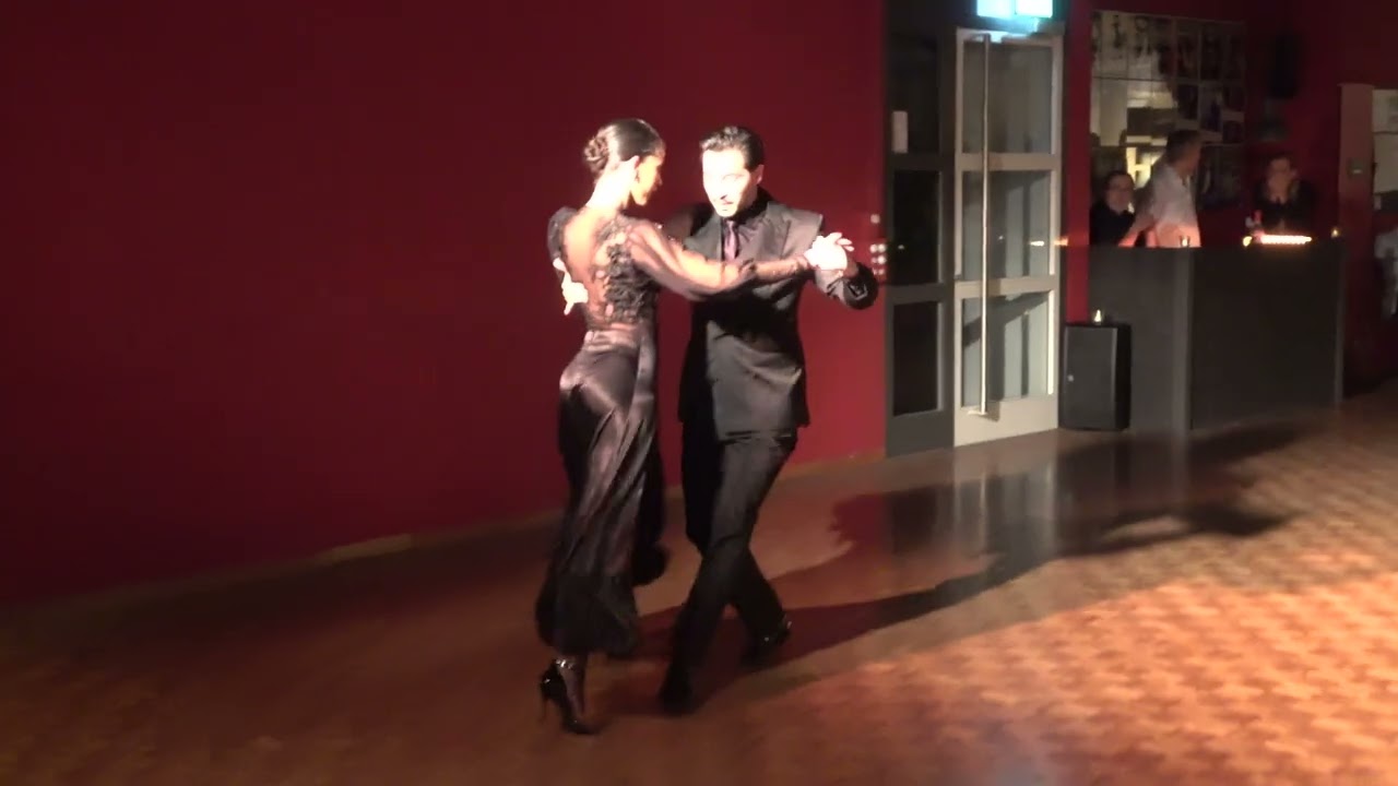 Indira Hiayes and Dante Sanchez, Show Dance at tangoaarau 22.3.2025