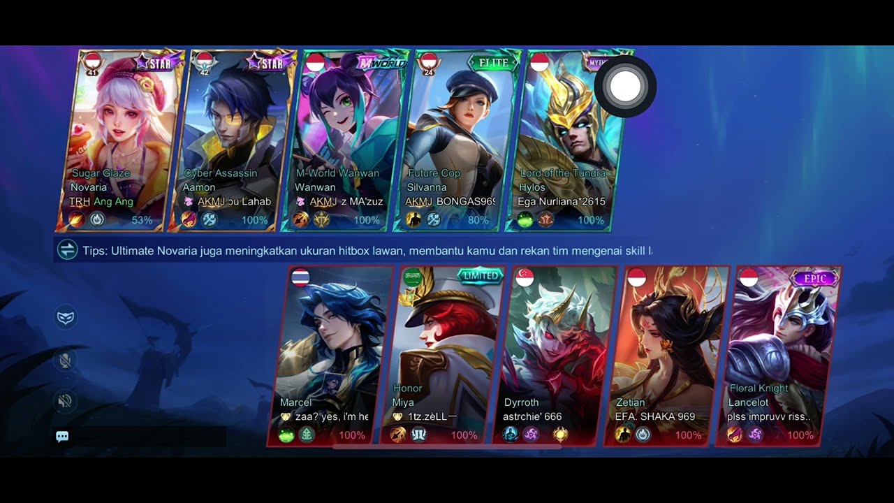 Top global novaria main di legend abis season. Auto 1x hit
