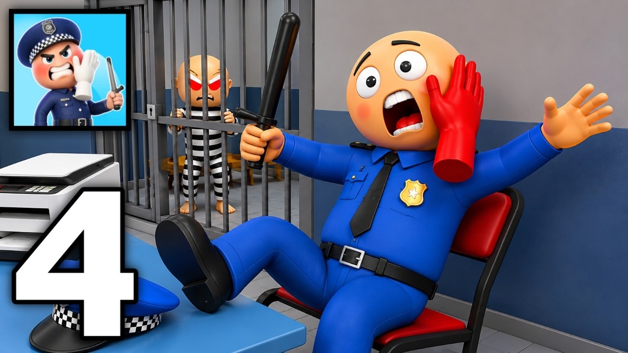 Crazy Police Slap: Smash Cops - Gameplay Walkthrough Part 4