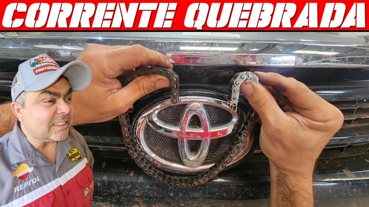 EP. 1260 // Motor HILUX 2.8 2023 DESTRUÍDO!! Quebra de Corrente de Comando do Motor Diesel