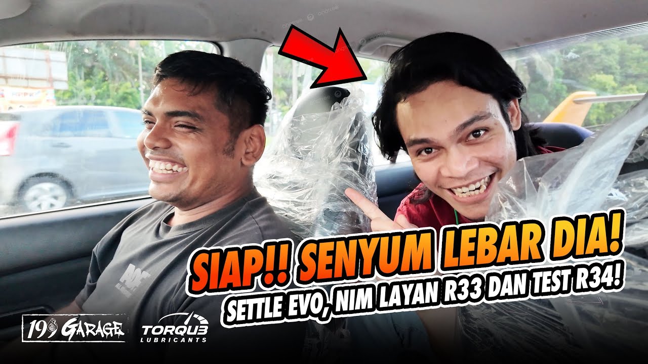199 GARAGE VLOG : AKHIRNYA AKEE DAH AMBIL KERETA! NIM TEST DRIVE R34 & REVEAL TURBO MONALISA GUYS!