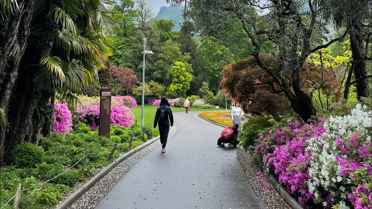 جولة في مدينة لوجانو و حديقة باركو شاني - سويسرا 🇨🇭