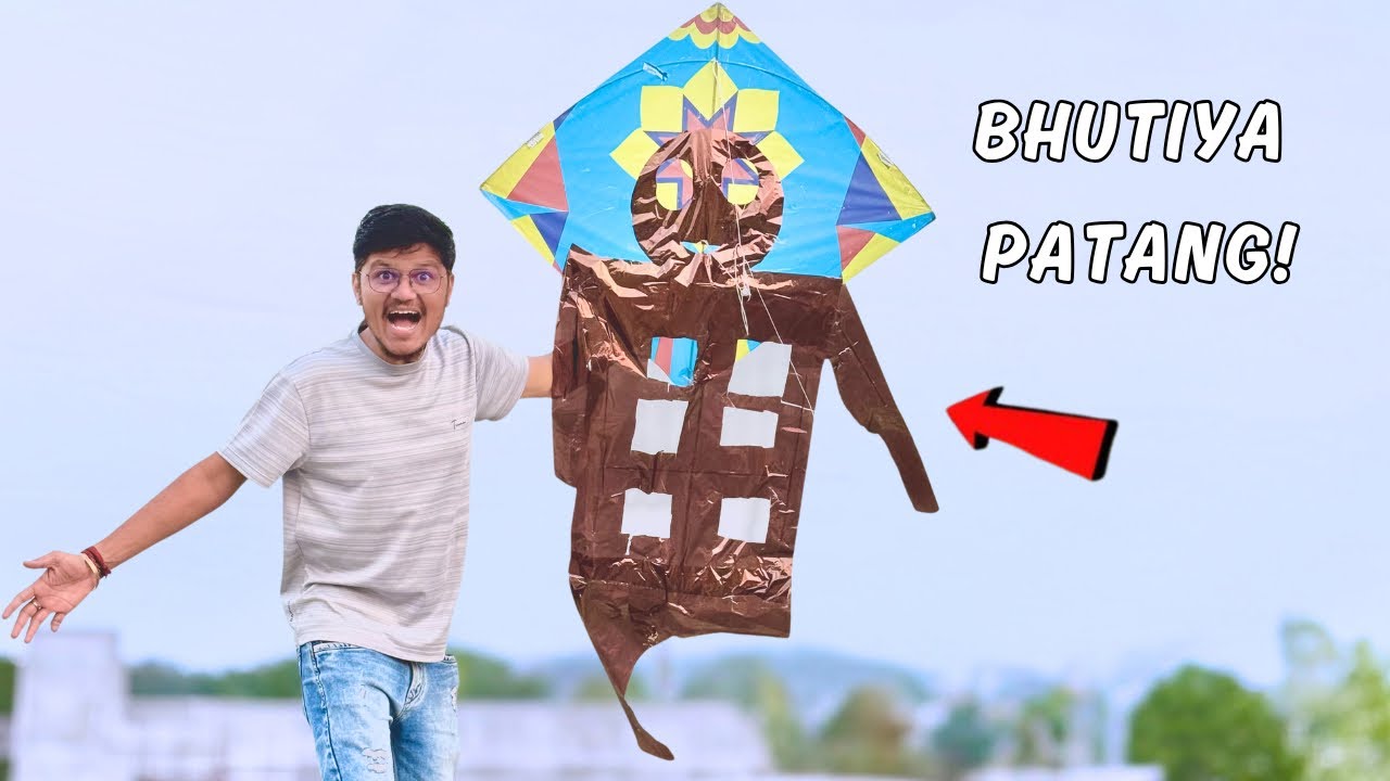 People Ran Away After Seeing This Kite 😨