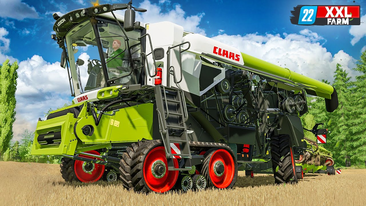 LS22: Ernte-Start mit neuem Claas LEXION-Drescher! | XXL Farm 2 #10 | FARMING SIMULATOR 22