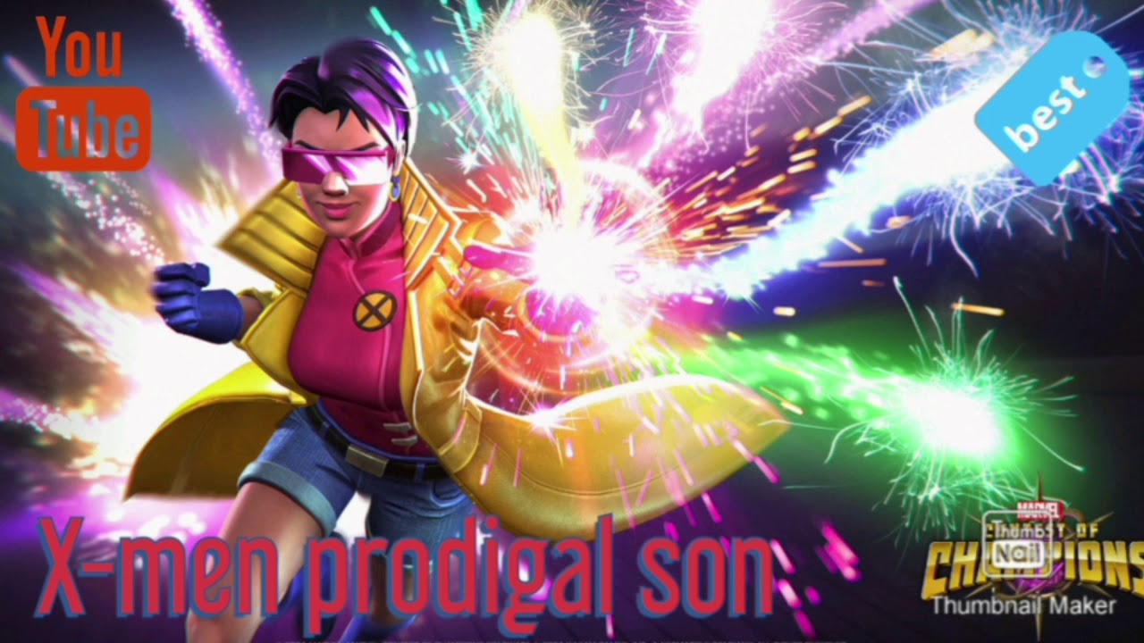 X-men prodigal son | Jubilee vs Stryfe | Marvel Contest of champions | GMOn