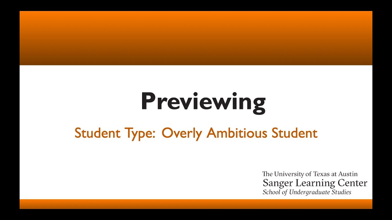 Previewing