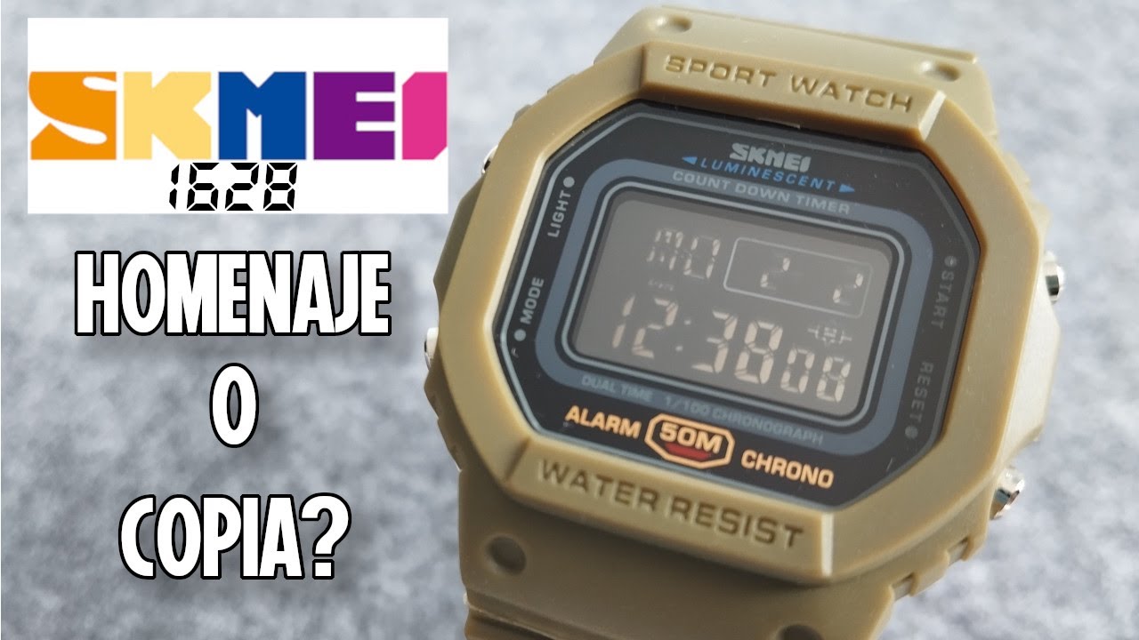 Skmei 1628 - Mi opinión + curiosidad #review #relojmilitar #skmei #skmeiwatch