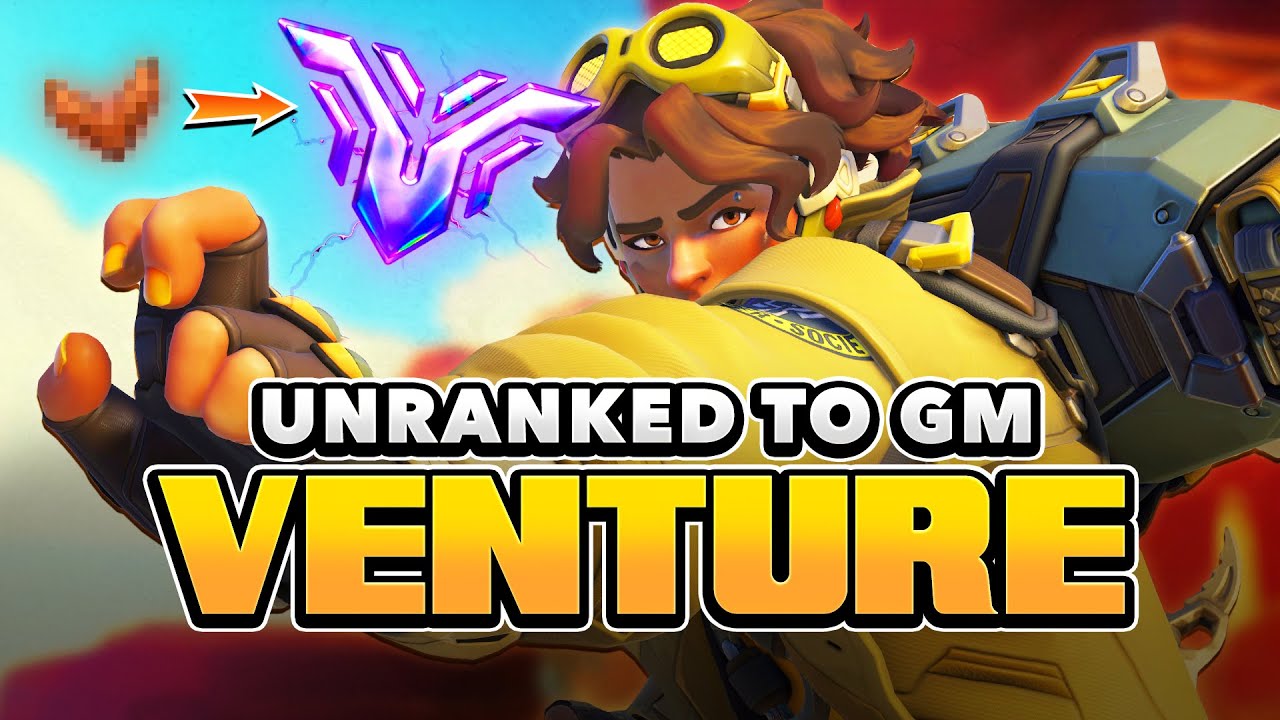 Unranked to GM Venture w/80% Winrate (Part 1) | Overwatch 2 #overwatch2