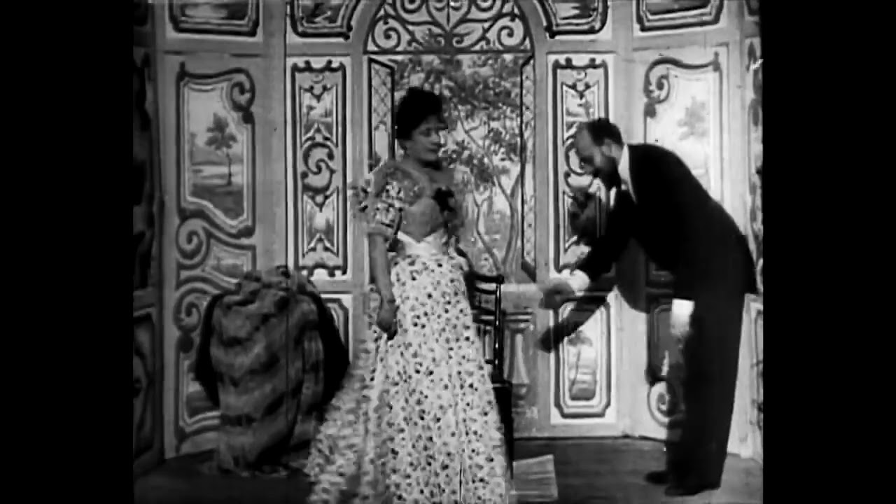 Escamotage d'une dame chez Robert-Houdin - Sparizione di una signora al teatro Robert-Houdin (1896)
