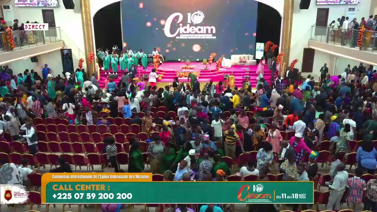 CIDEAM 2024 I JR-6/ SESSION DU SOIR I VEN 16 AOUT 2024 I BISHOP OMI ET BISHOP ABRAHAM CHIGBUNDU