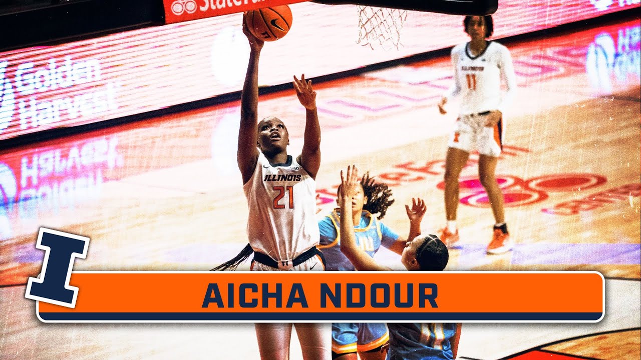 2024 Senior Highlights: C Aicha Ndour | Illinois Women's Basketball