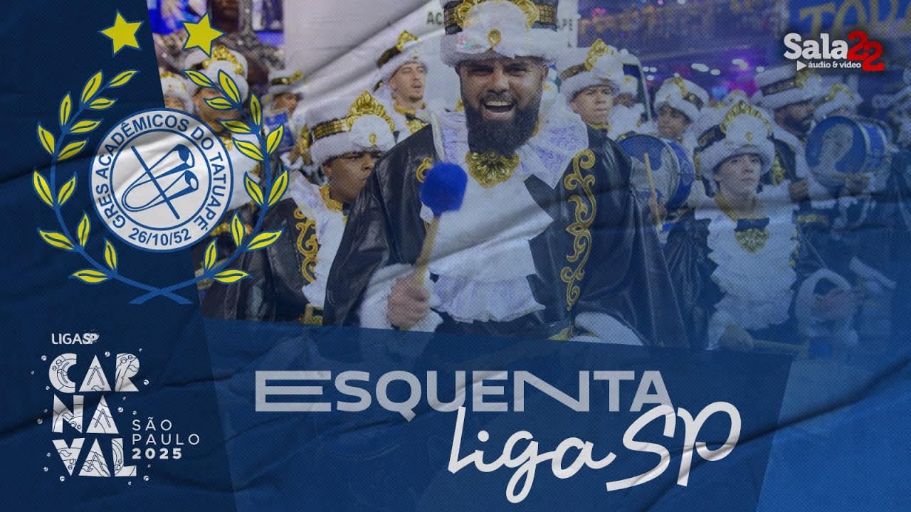 ACAD&Ecirc;MICOS DO TATUAP&Eacute; 4K - ESQUENTA | CARNAVAL 2025 - LIGA-SP