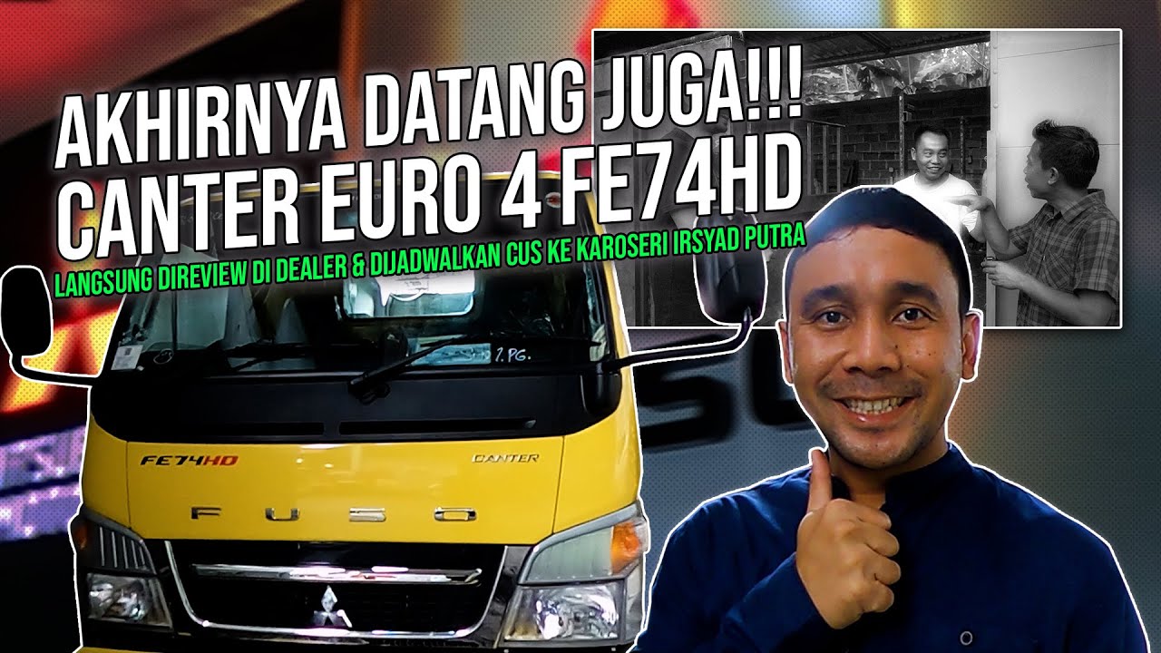 CANTER EURO 4 CUS KE IRSYAD PUTRA KAROSERI