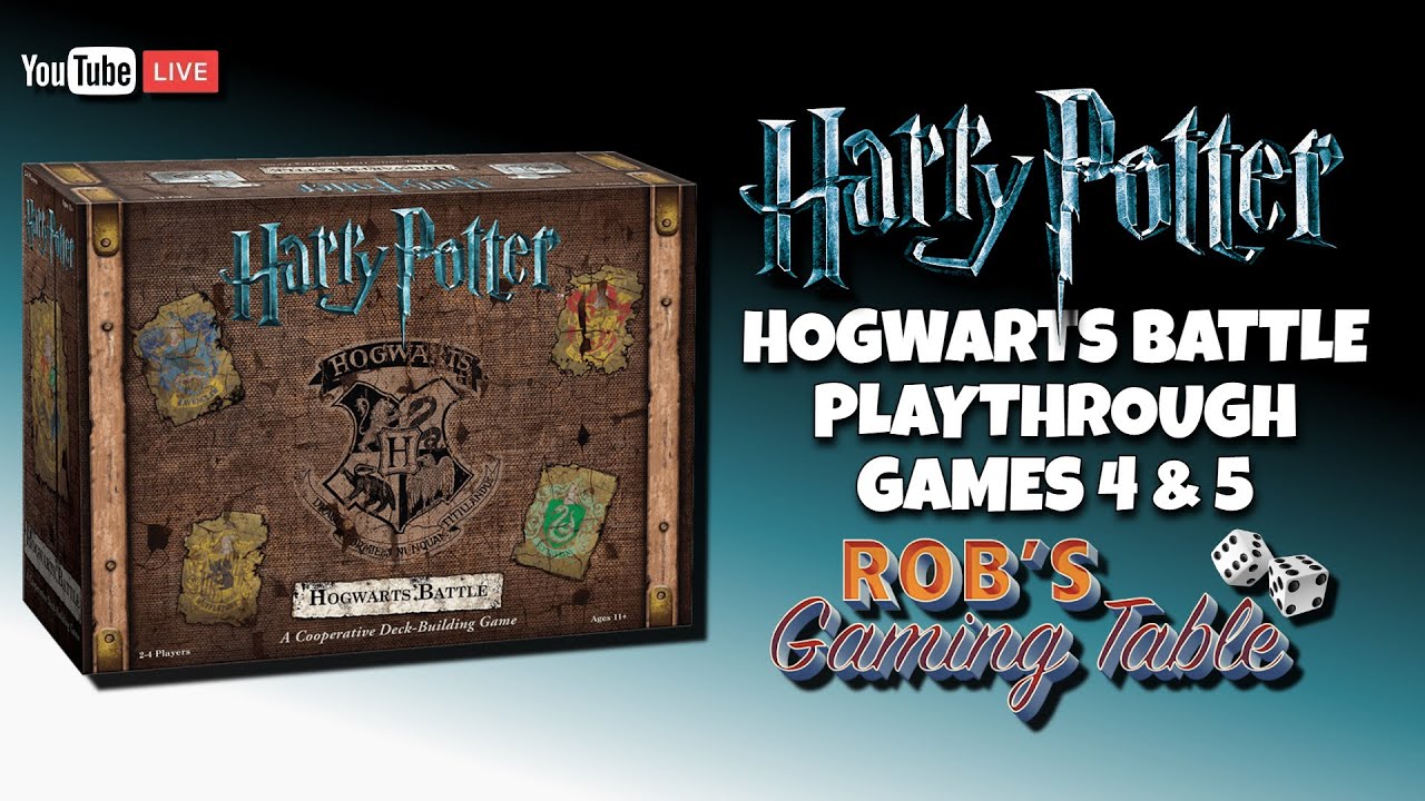 Harry Potter: Hogwarts Battle Playthrough Ep. 2 (Games 4 & 5)