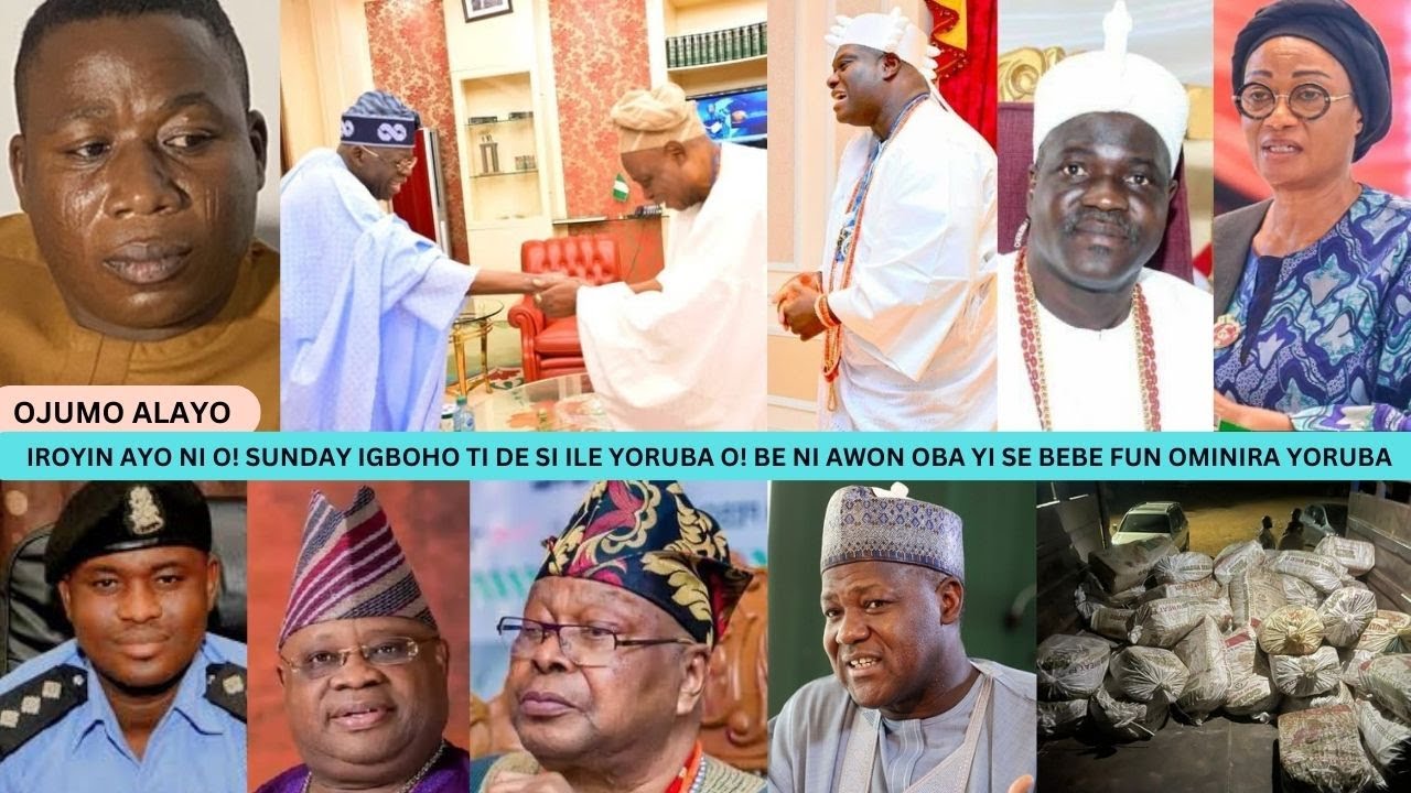 IROYIN AYO NI O! SUNDAY IGBOHO TI DE SI ILE YORUBA O! BE NI AWON OBA YI SE BEBE FUN OMINIRA YORUBA