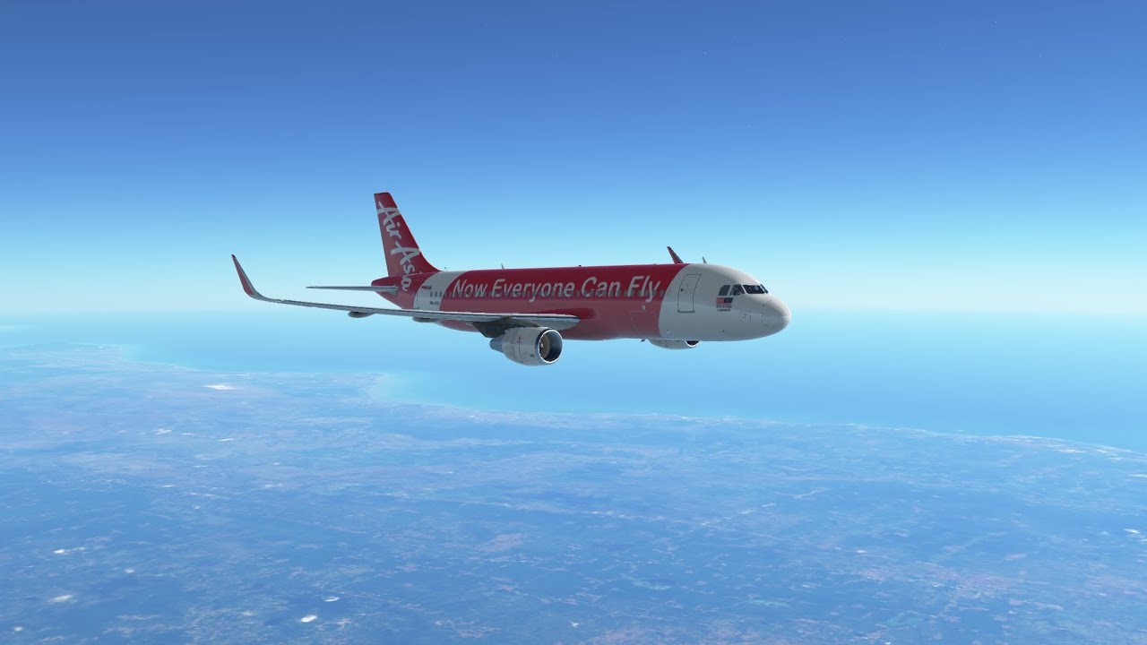 INFINITE FLIGHT| TIMELAPSE AIRBUS A320-200 FROM JAKARTA TO DENPASAR (BALI)