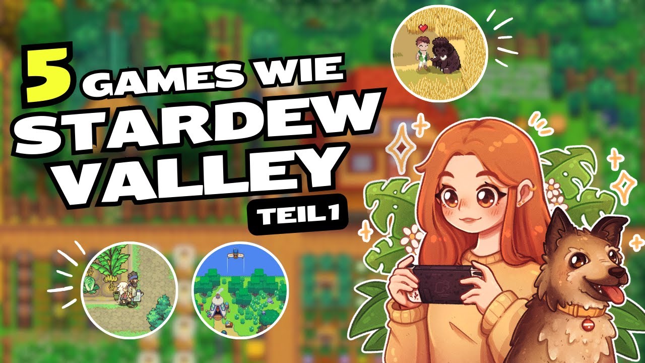Die BESTEN Spiele wie Stardew Valley  | Teil 1 | Cozy & Farming Games