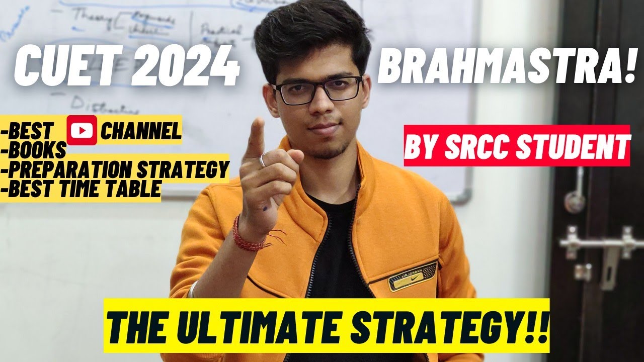 CUET 2024 preparation time table, book, youtube channel, strategy etc|CUET 2024 preparation strategy
