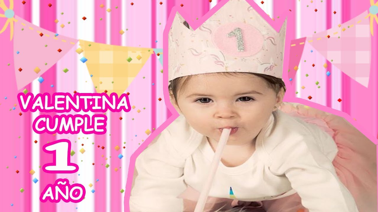 EL PRIMER CUMPLEAÑOS DE MI BEBE / VALENTINA CUMPLE 1 AÑO / VLOG 18