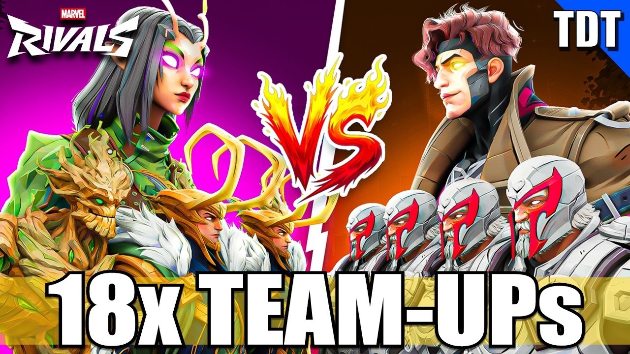 18 Team-Ups -VS- 18 Team-Ups to Find Which is Strongest