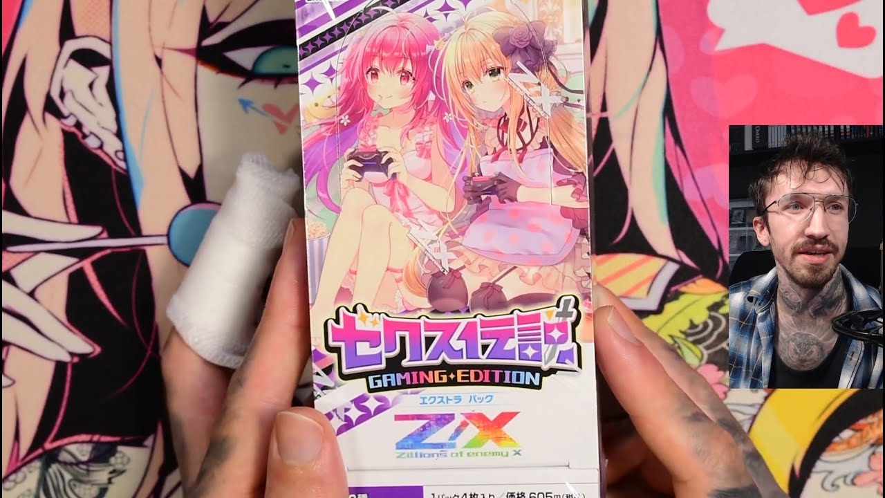 God waifu pack Z/X Zillions of Enemy E35 Legend Gaming Edition unboxing
