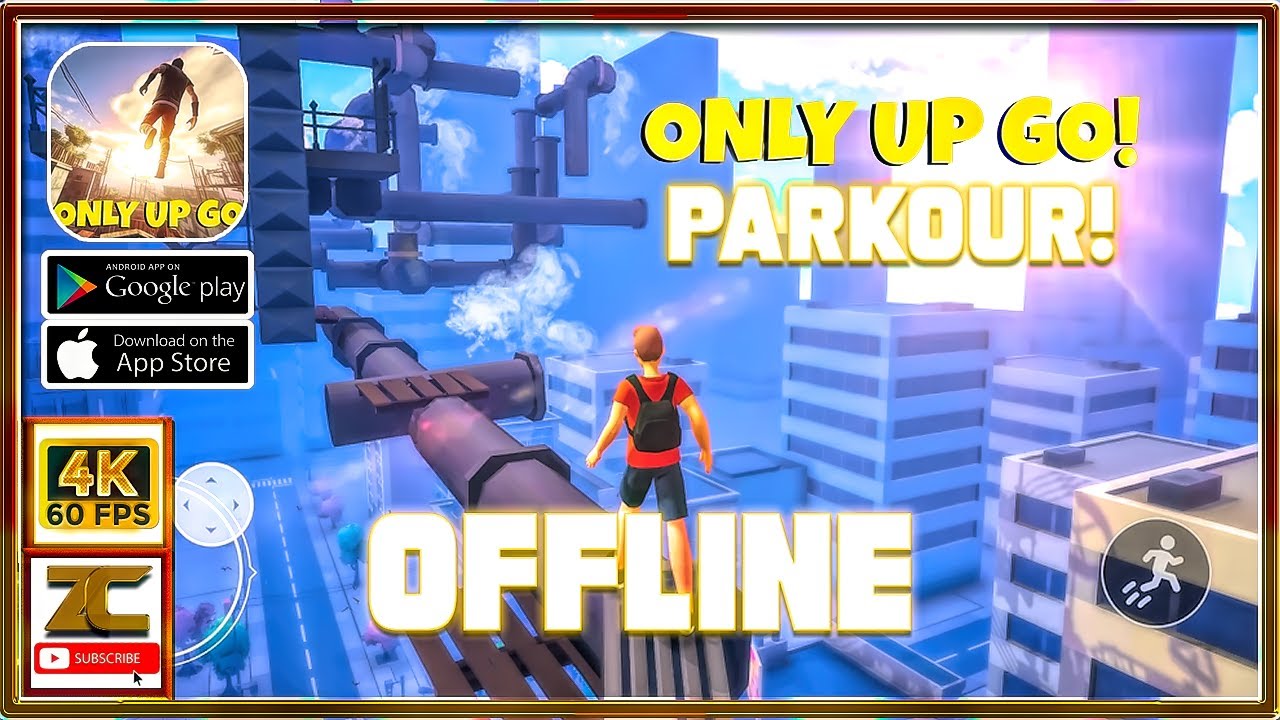 Only Up! Go Parkour! - First Impression Gameplay Walkthrough Download Android APK iOS