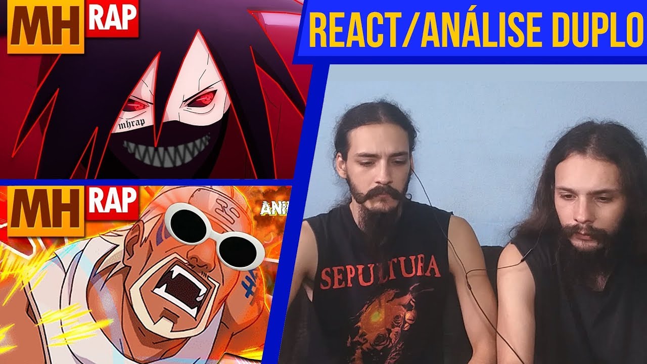 [REACT/ANÁLISE] MHRAP DUPLO: TIPO MADARA | STYLE TRAP - VIBE KILLER BEE | STYLE TRAP