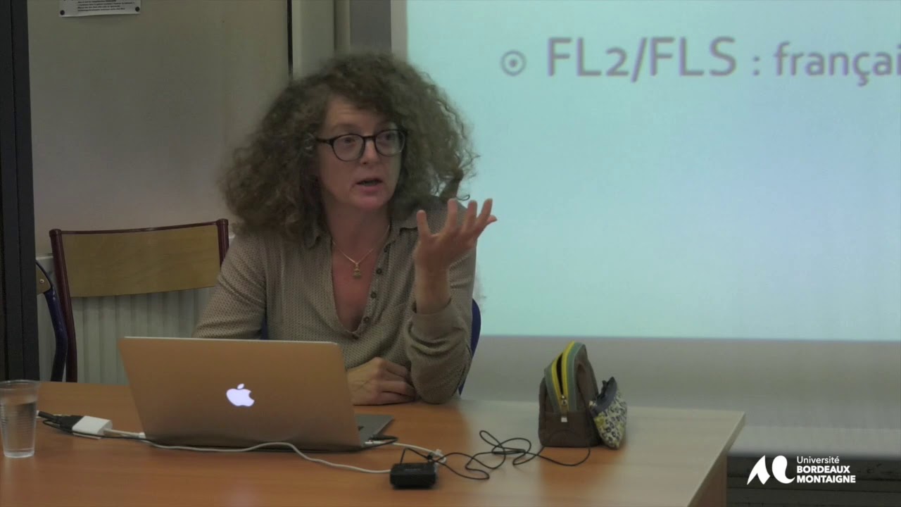 Les Mardis du DEFLE : Conférence de Laurence CORNY - Université Bordeaux Montaigne