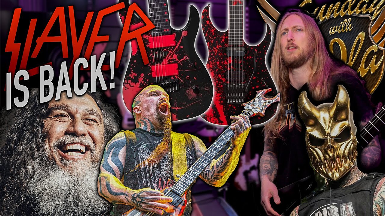SWOLA177 - WHY SLAYER IS BACK,  VOGG LEAVING MACHINE HEAD, BATTLE OF THE BLOODSPLATTER GUITARS