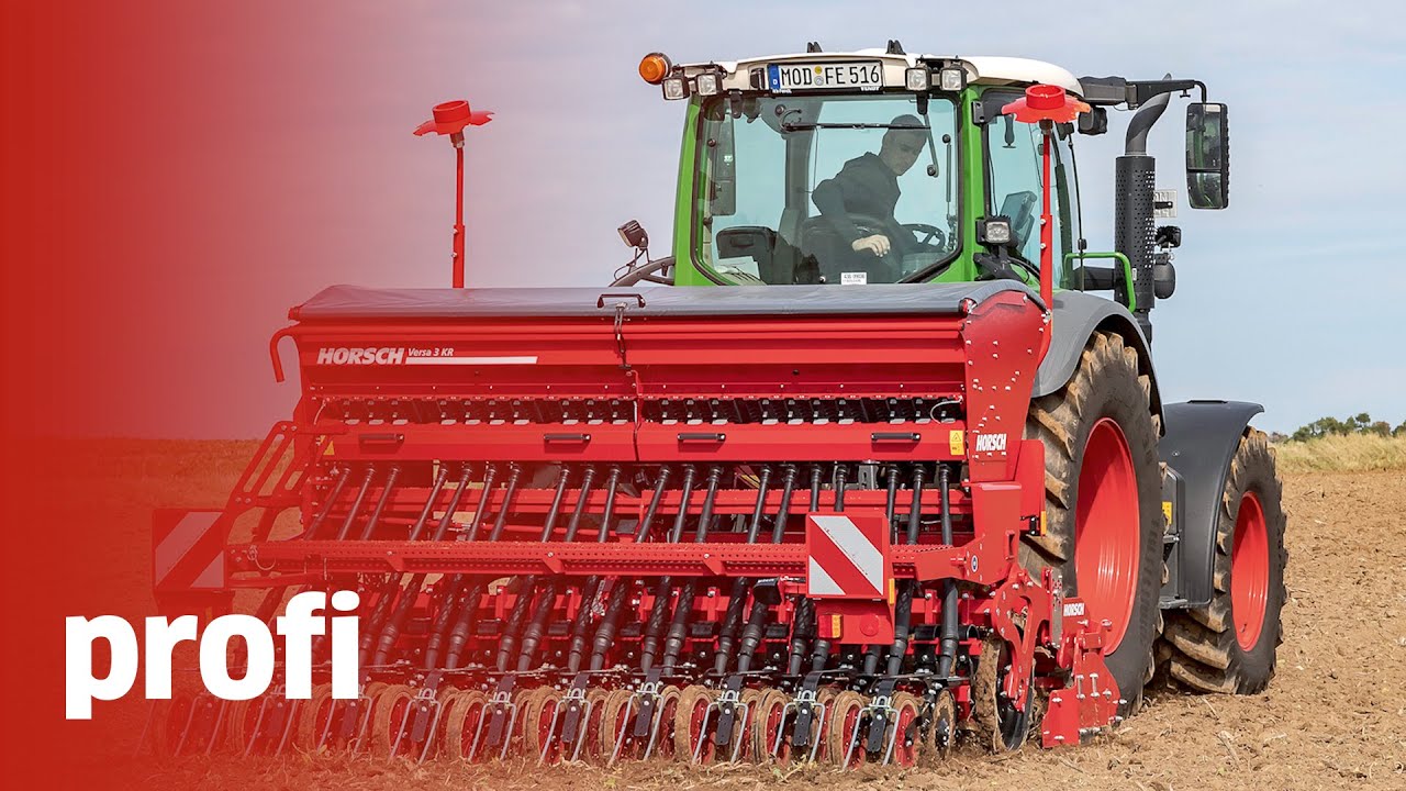 MECHANICZNY siewnik Horsch'a! Raport z pracy: Horsch Versa 3 KR