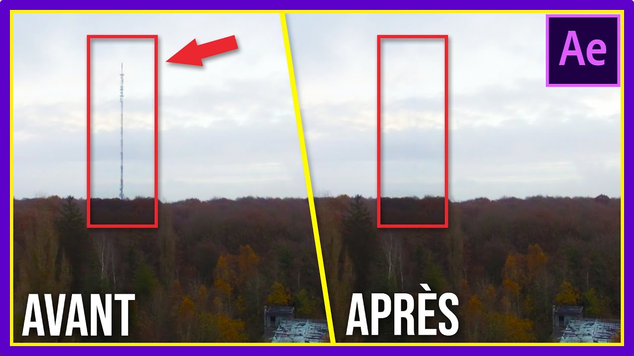CACHER N'IMPORTE QUEL OBJET - Tuto Express After Effects CC 2019