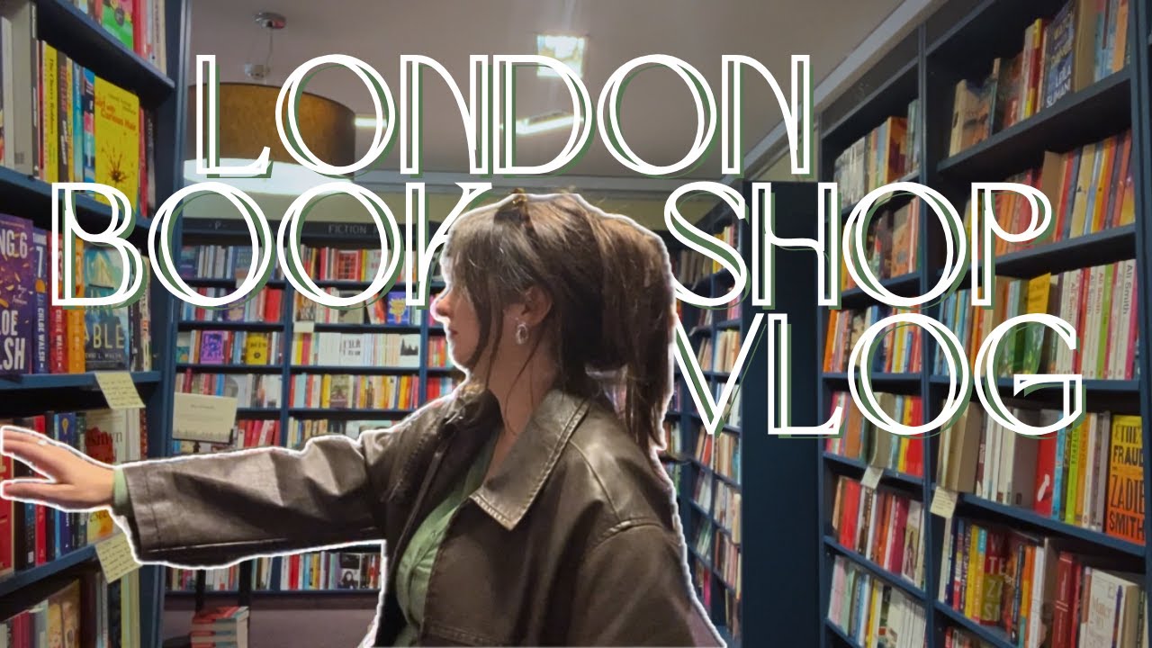 Провожу часы в любимом универмаге Waterstones // Видеоблог лондонского книжного магазина