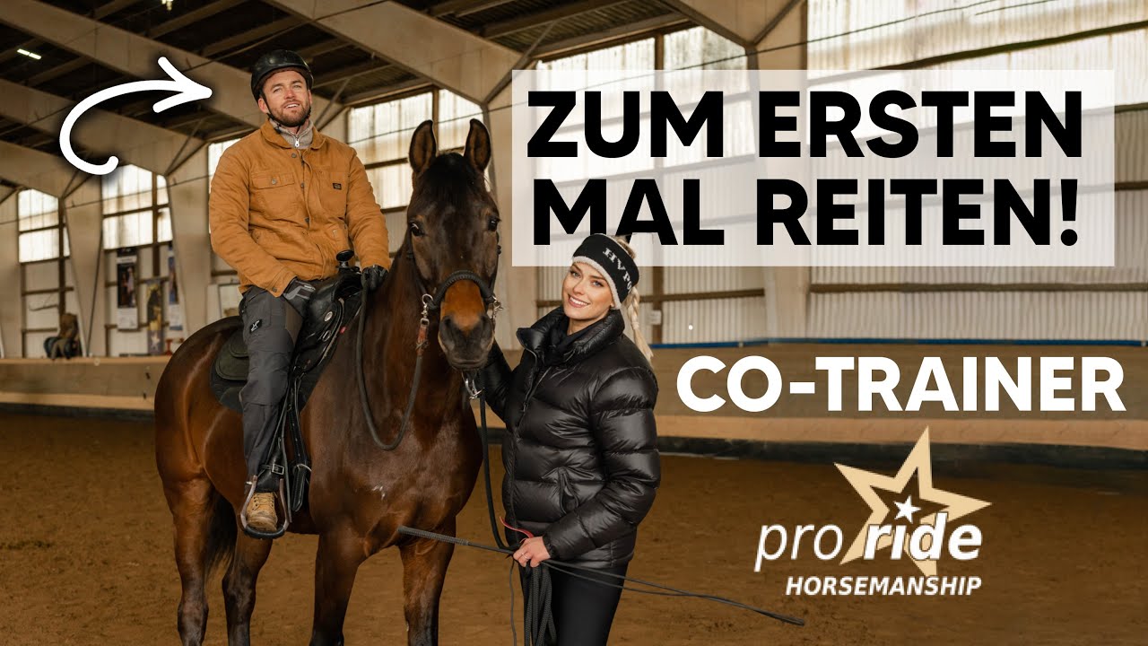 VLOG - Wir wollen Co-Trainer werden und Philipp reitet zum ersten Mal Leo!