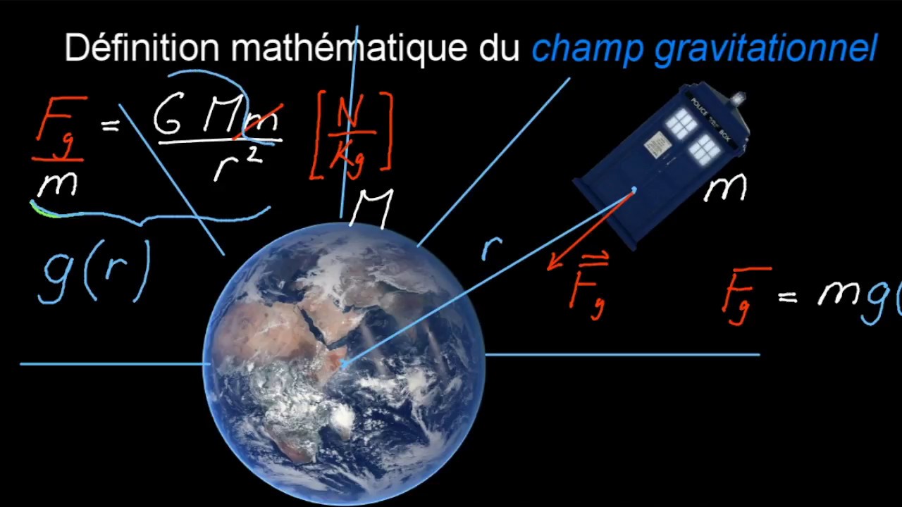 Champ gravitationnel